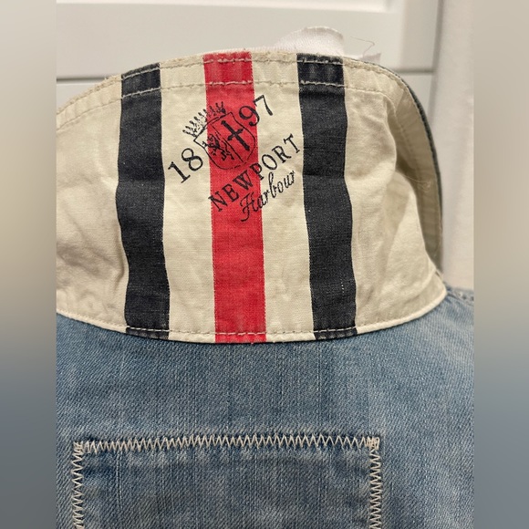 Gaastra Denim Blazer size L from Dutch company Classic Nautical Seaside look! - Picture 6 of 9